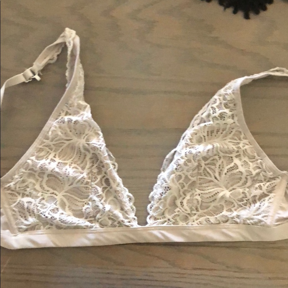Light gray bralette